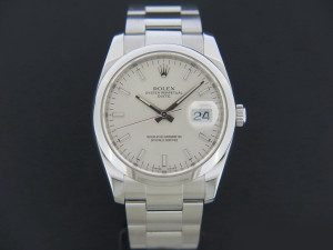 Rolex Date Silver Dial 115200  