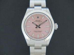 Rolex Oyster Perpetual 28 Pink Dial 276200 NEW