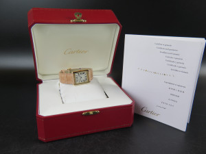 Cartier Tank Solo Small Yellow Gold W1018755 / 2743