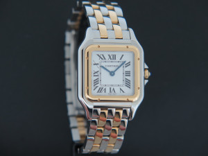 Cartier Panthere MM Gold/Steel W2PN0007 NEW