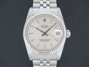 Rolex Datejust 31 Silver Dial 68274