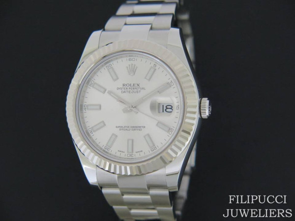 Rolex - Datejust II Silver Dial 116334  