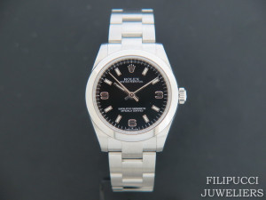 Rolex Oyster Perpetual 177200 Black Dial