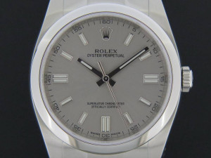 Rolex Oyster Perpetual  Grey Dial 116000