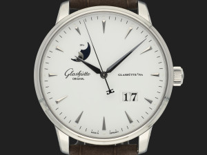 Glashutte Original Senator Excellence Panorama Date Moon Phase 13604050231 NEW