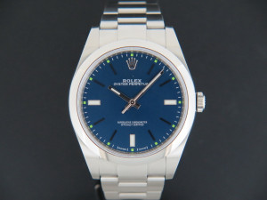 Rolex Oyster Perpetual 39 Blue Dial 114300 