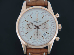 Breitling Transocean Chronograph Rose Gold