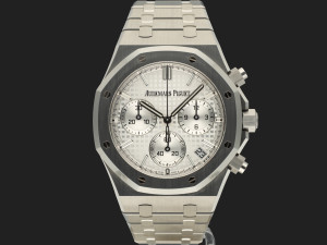 Audemars Piguet Royal Oak Selfwinding Chronograph Silver Dial 26240ST NEW