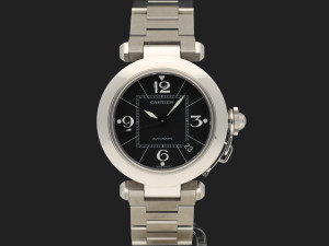 Cartier Pasha C Automatic Black Dial 2324