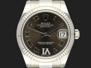 Rolex Datejust 31 Brown Roman Dial 178274