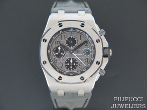 Audemars Piguet Royal Oak Offshore Grey Dial Chronograph 26470ST.OO.A104CR.01