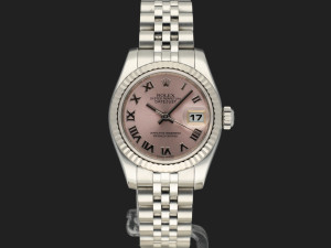 Rolex Lady-Datejust 26 Pink Roman Dial 179174