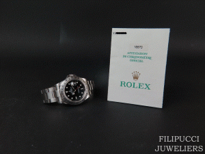 Rolex Explorer II Black Dial 16570  