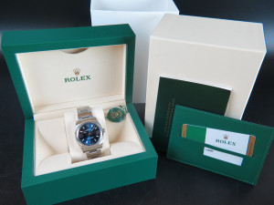 Rolex Oyster Perpetual 34 Blue Dial 114200