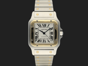 Cartier Santos Galbee XL Gold/Steel W20099C4 2823