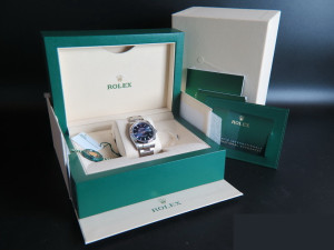 Rolex Oyster Perpetual 34 Blue Dial 124200 NEW MODEL