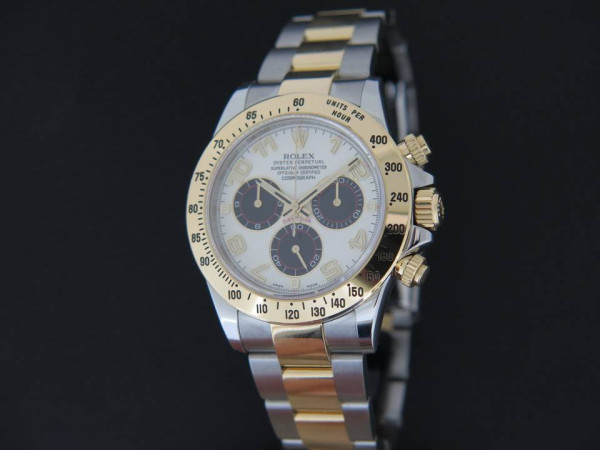 Rolex - Oyster Perpetual Cosmograph Daytona Gold/Steel Panda Dial