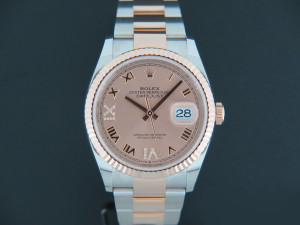 Rolex Datejust NEW 126231 Everose/Steel RosÃ© Dial 