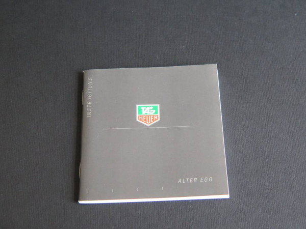 Tag Heuer - Instructions Alter Ego Booklet 