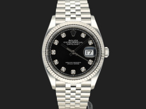 Rolex Datejust Black Diamond Dial 126234