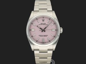 Rolex Oyster Perpetual 36 Candy Pink Dial 126000 NEW