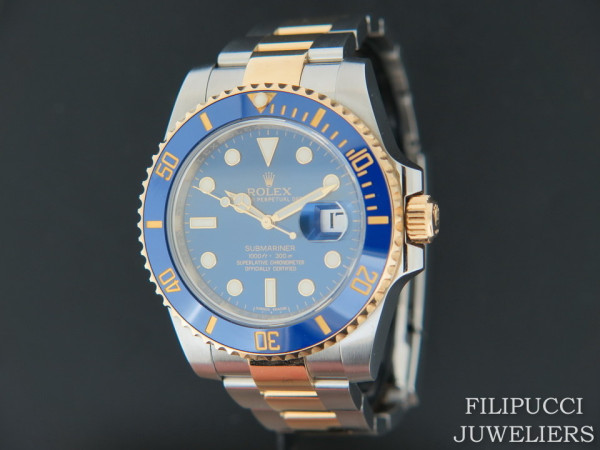 Rolex -  Submariner Date Gold/Steel  Blue Dial 116613LB