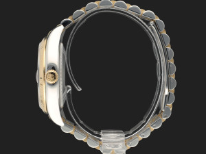 Rolex Datejust 36 Gold/Steel Champagne Diamond Dial 116233 