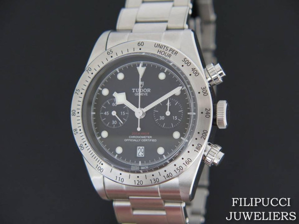 Tudor - Heritage Black Bay Chrono NEW 79350