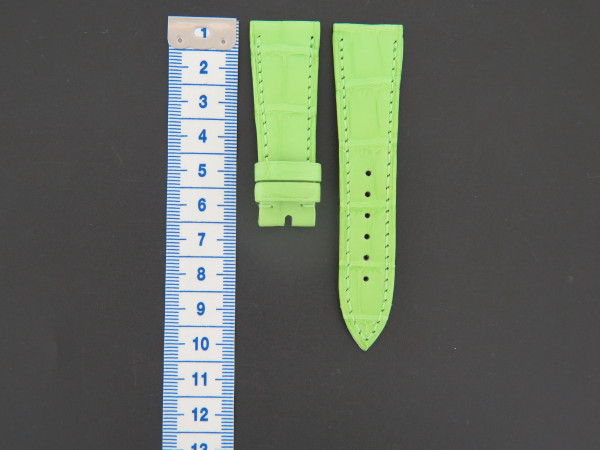 Breguet - Alligator Leather Strap Light Green 20mm NEW