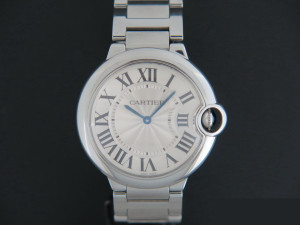 Cartier Ballon Bleu Steel 36MM W69011Z4