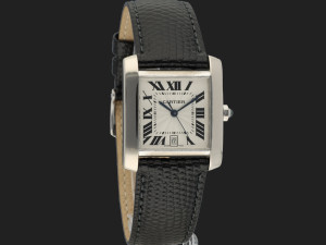 Cartier Tank Francaise GM White Gold Automatic 2366
