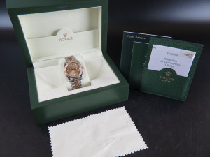 Rolex Datejust Gold/Steel Champagne Dial 116233