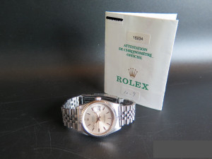 Rolex Datejust Silver Dial 16234