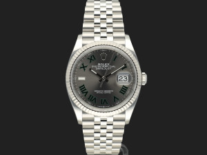Rolex Datejust Slate Roman Dial 126234 