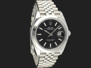 Rolex Datejust 41 Black Dial 126300 NEW