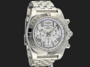 Breitling Chronomat 44 White Roman Dial AB0110