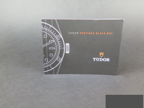 Tudor - Heritage Black Bay Booklet Italian 2014