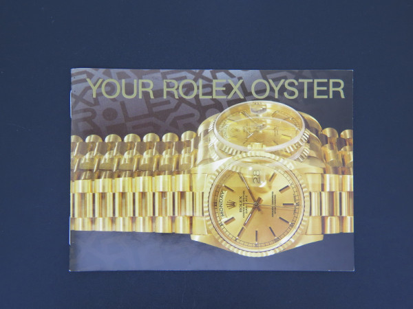 Rolex - Oyster Booklet English