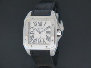 Cartier Santos 100 XL Steel 2656 Horloges Filipucci