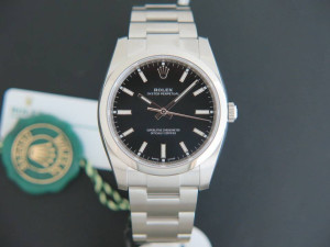 Rolex Oyster Perpetual NEW 114200 BLACK