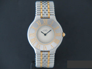 Cartier Must 21 Gold/Steel