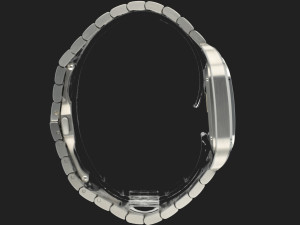 Cartier Santos Medium Steel Green Roman Dial WSSA0061 NEW