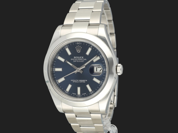 Rolex - Datejust II Blue Dial 116300