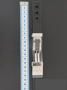 Breitling 24mm rubber strap sale