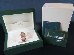 Rolex Datejust 31 Gold/Steel Champagne Dial 178273