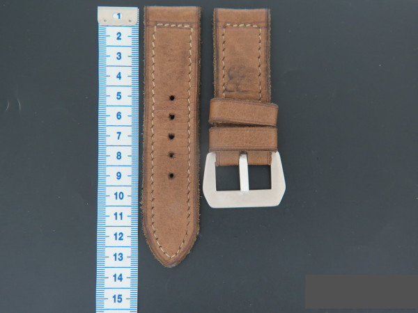 Panerai - Corrigia  Calfskin Leather Strap 27 MM with Buckle