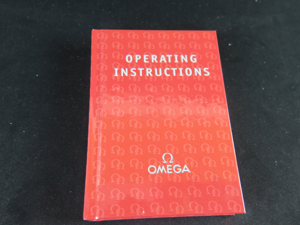 Omega - Operating Instructions Booklet