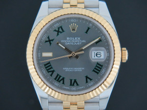 Rolex Datejust 41 Gold/Steel Slate Dial 126333