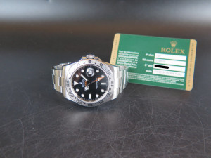 Rolex Explorer II Black Dial  216570