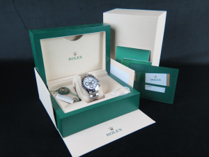 Rolex Daytona White Dial 116500LN NEW FULL STICKERS